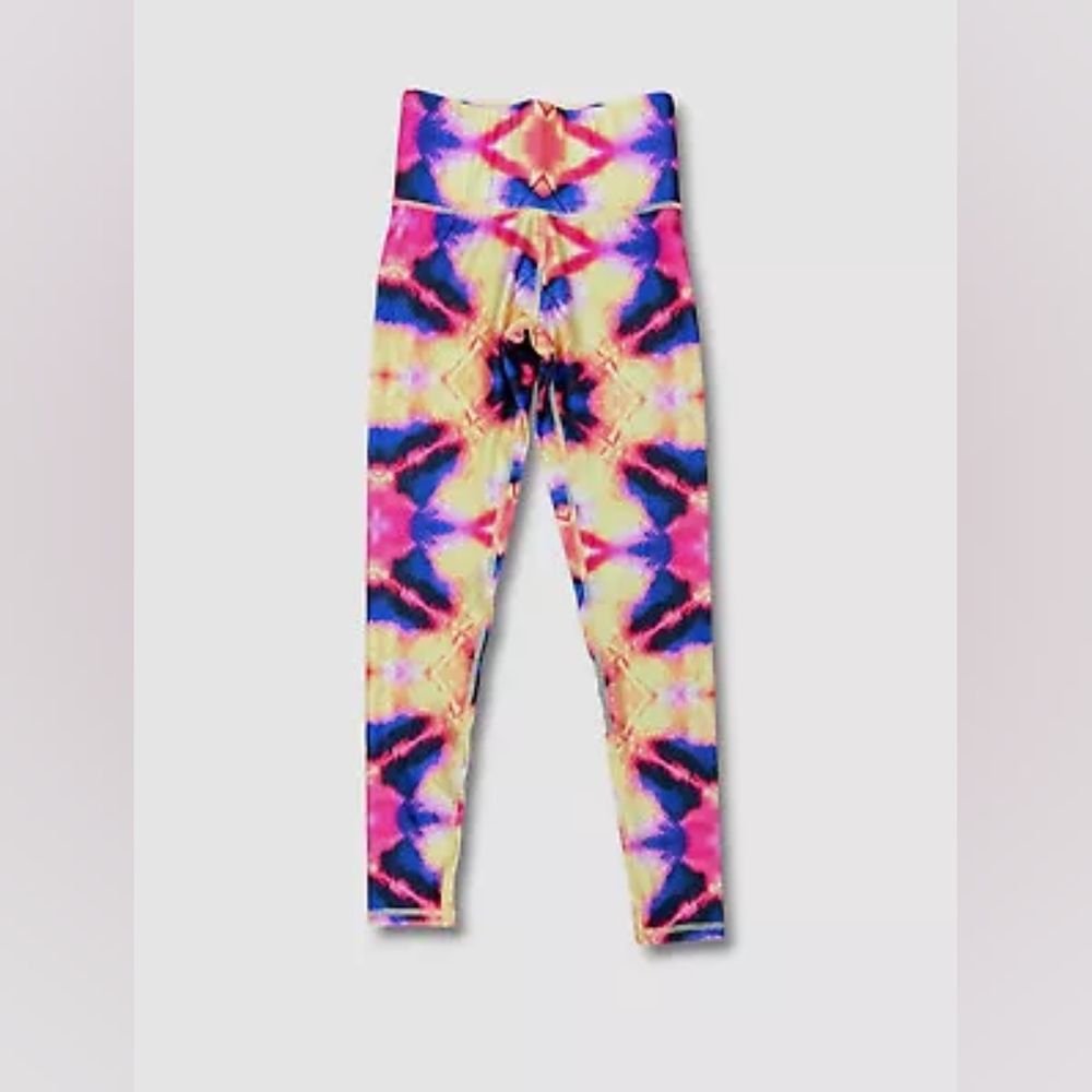 Terez Women's Hi-Shine Kaleidoscope Leggings, Size M, EUC